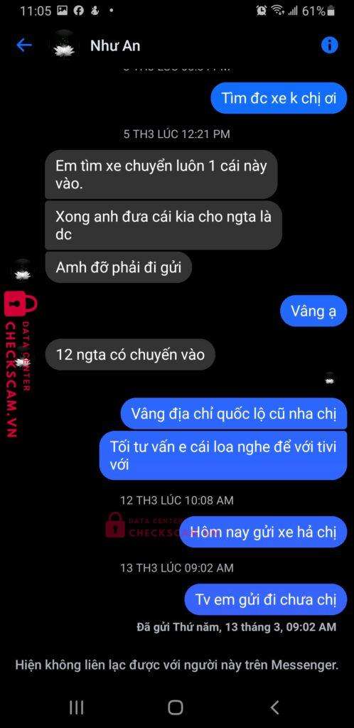 0000195999999 Trinh Thi Thuy Duong MB bị cảnh báo lừa đảo scam