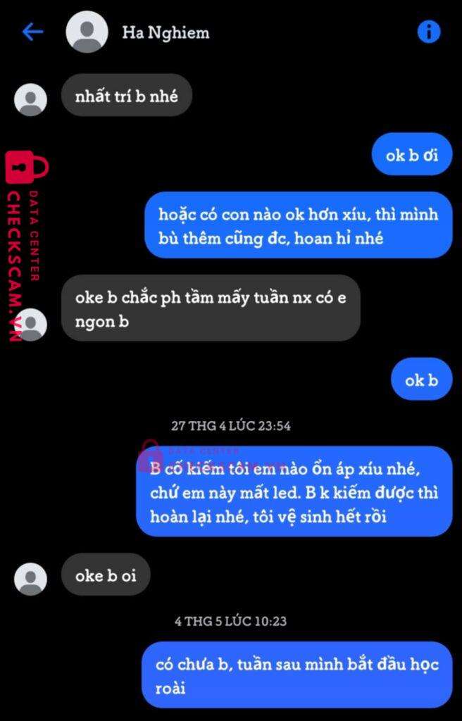 00003896471 Nguyen Duc Viet TP Bank bị cảnh báo lừa đảo scam
