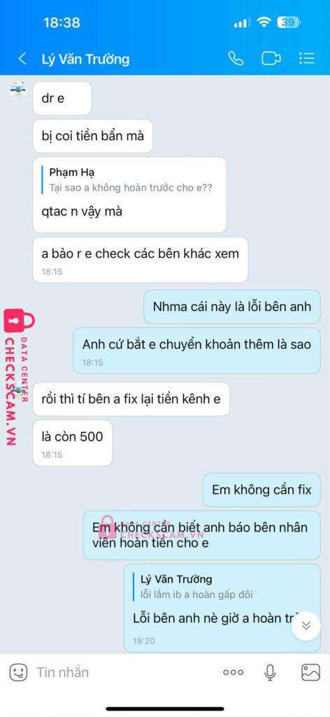 00005727013 TRUONG NGOC OANH TP BANK bị cảnh báo lừa đảo scam