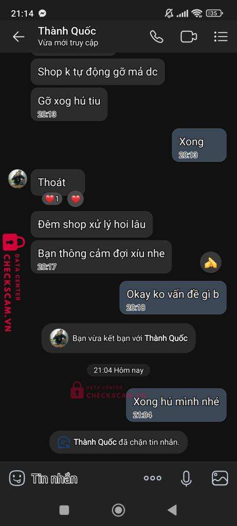 0071000992041 PHAM THI SU VCB bị cảnh báo lừa đảo scam