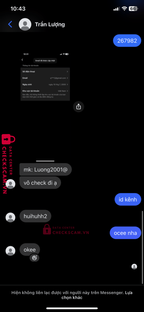 00902431622222 Nguyen Anh Cuong MB bị cảnh báo lừa đảo scam
