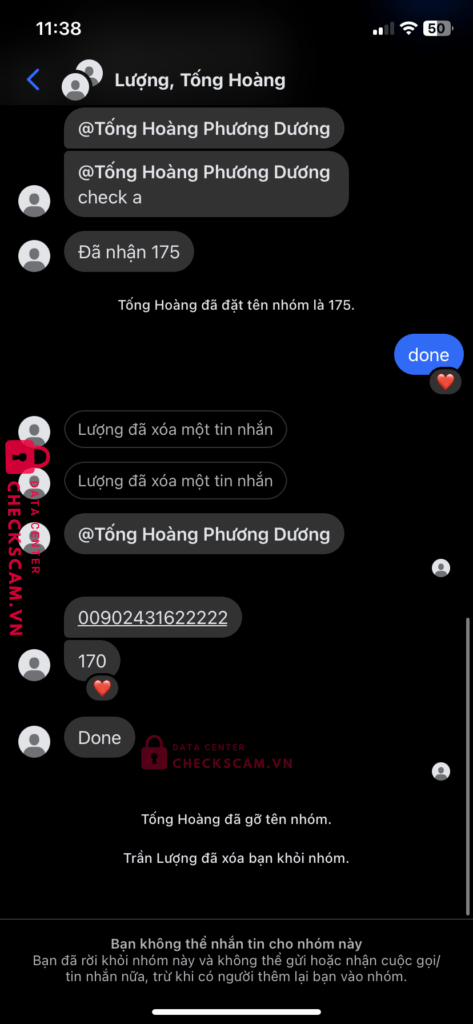 00902431622222 Nguyen Anh Cuong MB bị cảnh báo lừa đảo scam