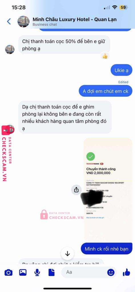 0277041032557 SOCCER SHOES 168 SPORT BV BANK bị cảnh báo lừa đảo scam