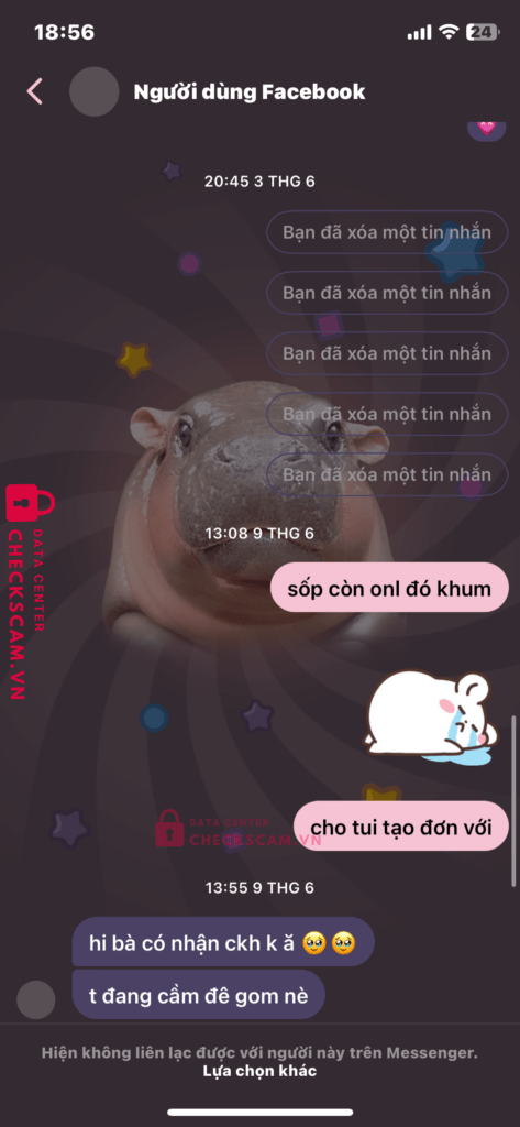 0281001933204 TRUONG THI TINH VCB bị cảnh báo lừa đảo scam