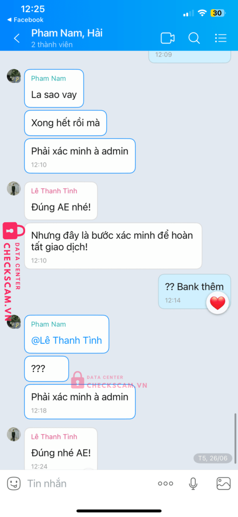 0326196513 LE THANH TINH MB bị cảnh báo lừa đảo scam