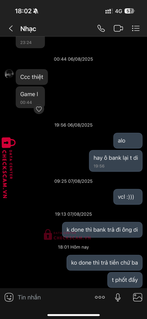 0327027720 HO NGOC VU MB bị cảnh báo lừa đảo scam
