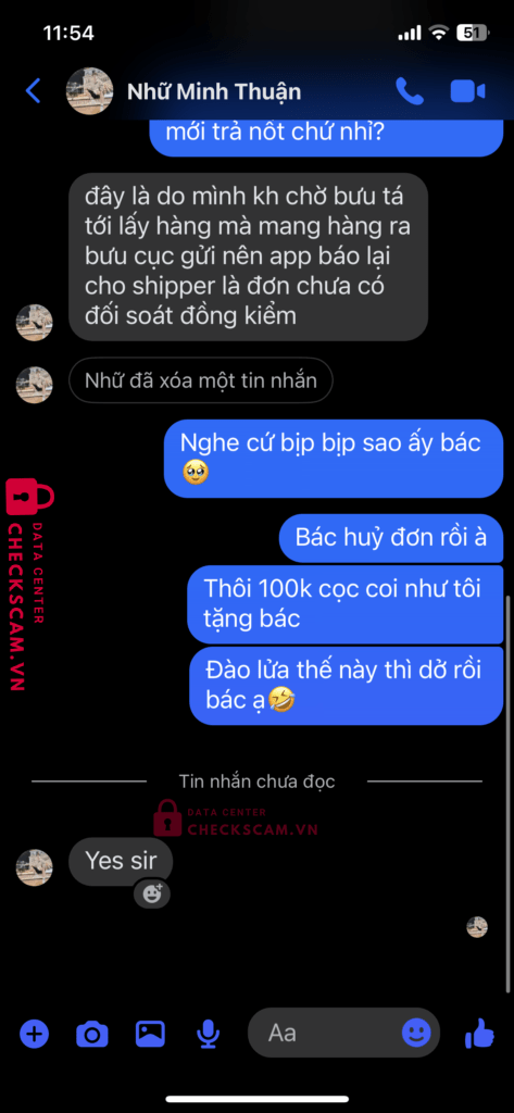 0337646892 NHU MINH THUAN MB bị cảnh báo lừa đảo scam