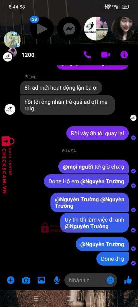 0346935383 NGUYEN VAN LONG MB bị cảnh báo lừa đảo scam