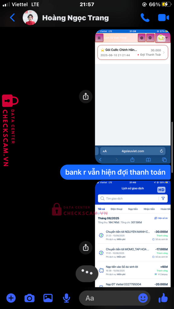 0354083509 NGUYEN MANH CUONG MB bị cảnh báo lừa đảo scam