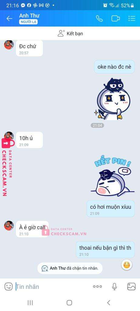 0363790788 Pham Hoang Anh Thu MB bị cảnh báo lừa đảo scam