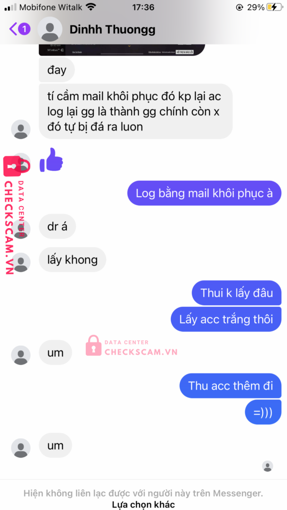0377985715 Le Dinh Thuong MB bị cảnh báo lừa đảo scam