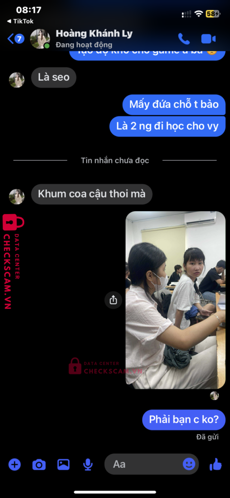 0392732006 NGUYEN ANH LY MB bị cảnh báo lừa đảo scam