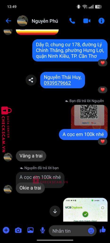 041704070011174 Nguyen Quoc Gia Phu HD BANK bị cảnh báo lừa đảo scam