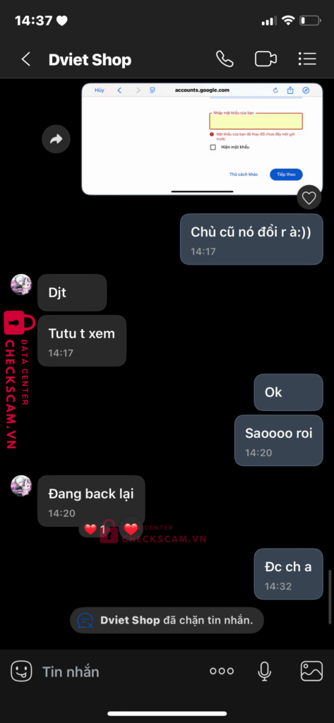 050120096789 TRAN DANG VIET MB bị cảnh báo lừa đảo scam
