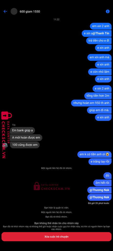 050126457615 NGUYEN THI MINH HAU VIB bị cảnh báo lừa đảo scam