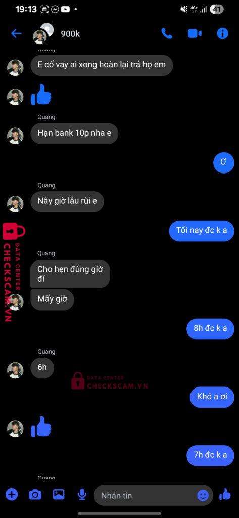 05014144199999 SAM NGUYEN VU KHOA MB bị cảnh báo lừa đảo scam