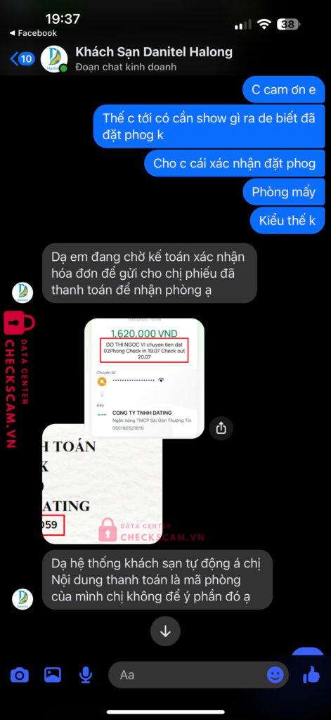 050160521810 Dating Sacombank bị cảnh báo lừa đảo scam