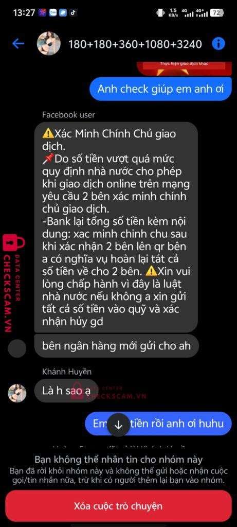 0562429514 Huynh Ngoc Kim Tin VP BANK bị cảnh báo lừa đảo scam