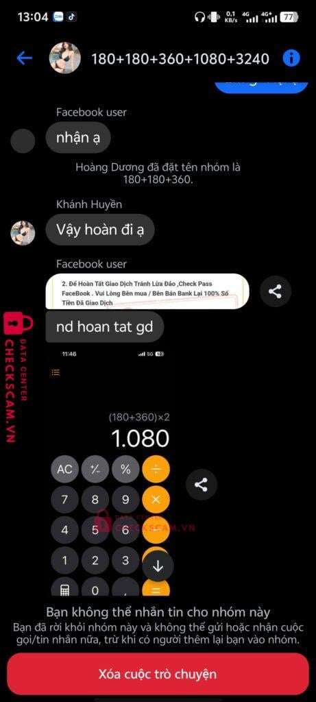 0562429514 Huynh Ngoc Kim Tin VP BANK bị cảnh báo lừa đảo scam