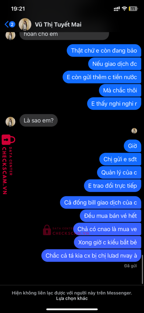 0564236032 NGUYEN VAN NAM VP BANK bị cảnh báo lừa đảo scam