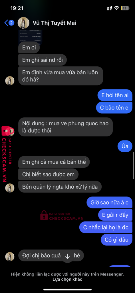 0564236032 NGUYEN VAN NAM VP BANK bị cảnh báo lừa đảo scam