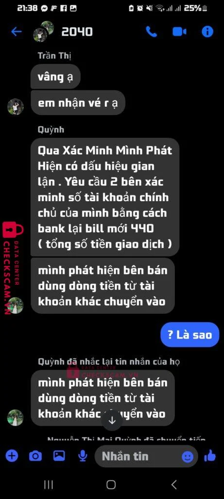0568657699 HOANG THI KHOA VP BANK bị cảnh báo lừa đảo scam