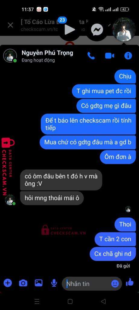 06787778899 Nguyen Phu Trong MB bị cảnh báo lừa đảo scam