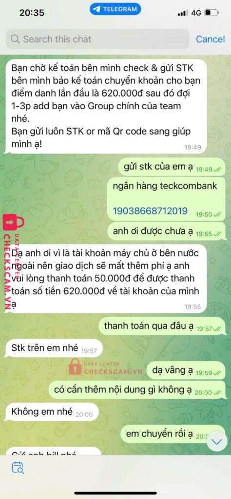 0688615112004 Bach Ngoc Binh MB bị cảnh báo lừa đảo scam