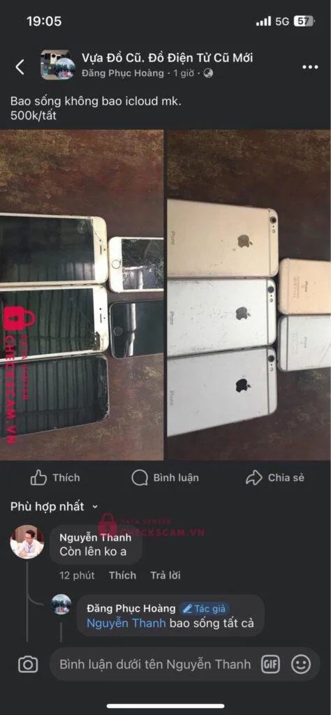 070088549013 DANG HOANG PHUC Sacombank bị cảnh báo lừa đảo scam
