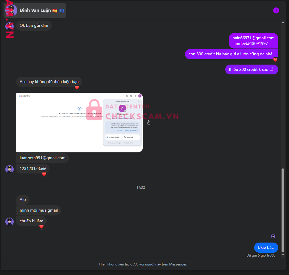 070148931273 DINH THI HAN Sacombank bị cảnh báo lừa đảo scam