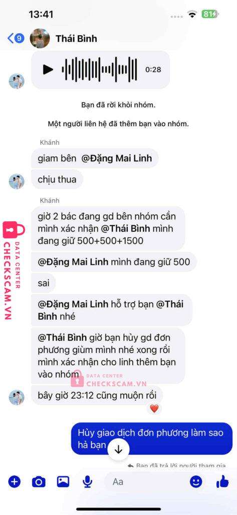 073625754 Vo Quoc Cuong VIB bị cảnh báo lừa đảo scam