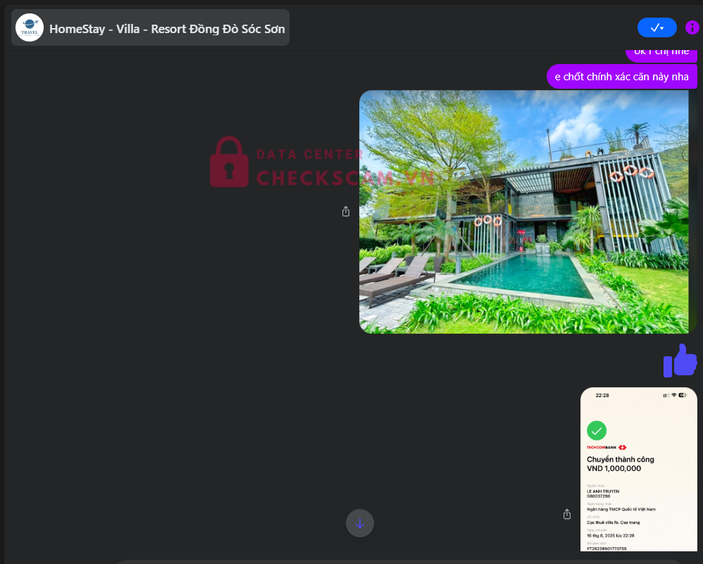 080037298 LE ANH TRUYEN VIB bị cảnh báo lừa đảo scam