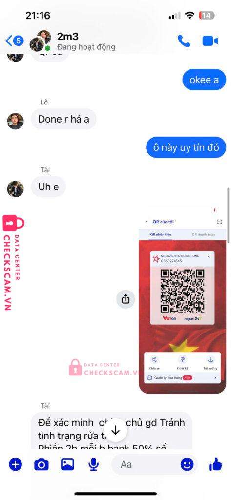 0901872059 Luu Thien Tai MB bị cảnh báo lừa đảo scam