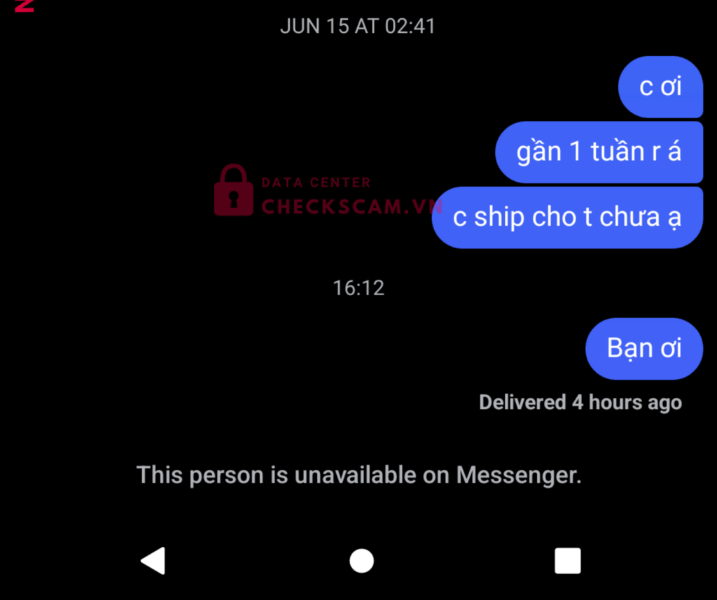 0919340548 NGUYEN NGOC TUONG VY VP BANK bị cảnh báo lừa đảo scam