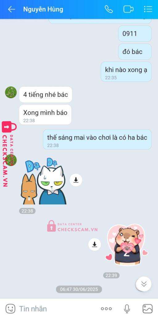 0948597626 Nguyen Sinh Hung MB bị cảnh báo lừa đảo scam
