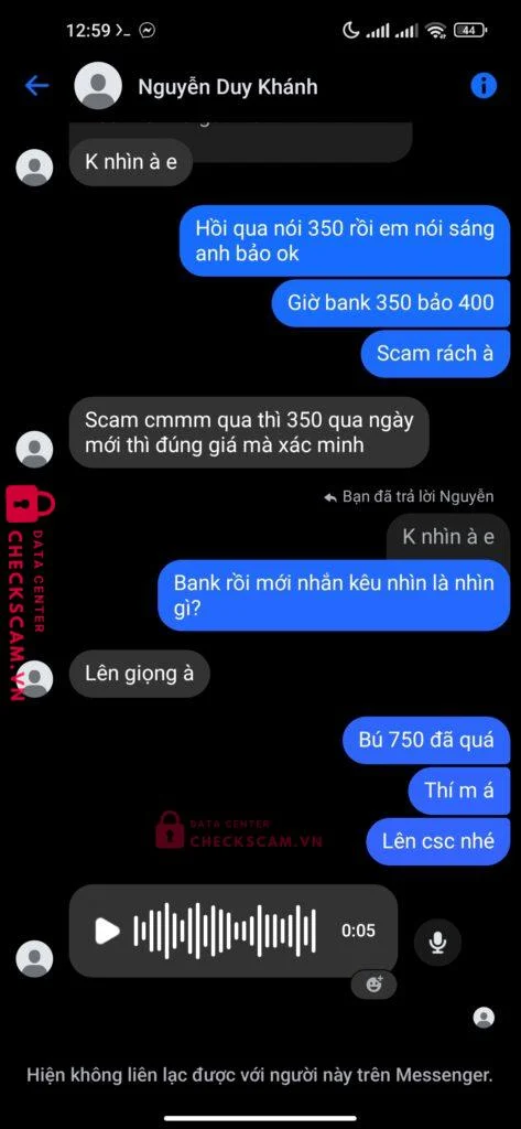 09567533888683 LE TIEN PHUOC MB bị cảnh báo lừa đảo scam
