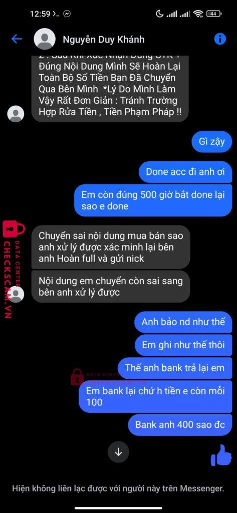 09567533888683 LE TIEN PHUOC MB bị cảnh báo lừa đảo scam