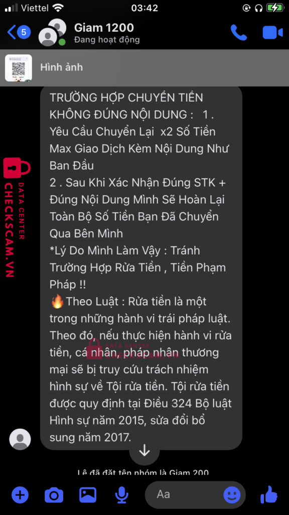 0968715640 PHAM HAO MB bị cảnh báo lừa đảo scam
