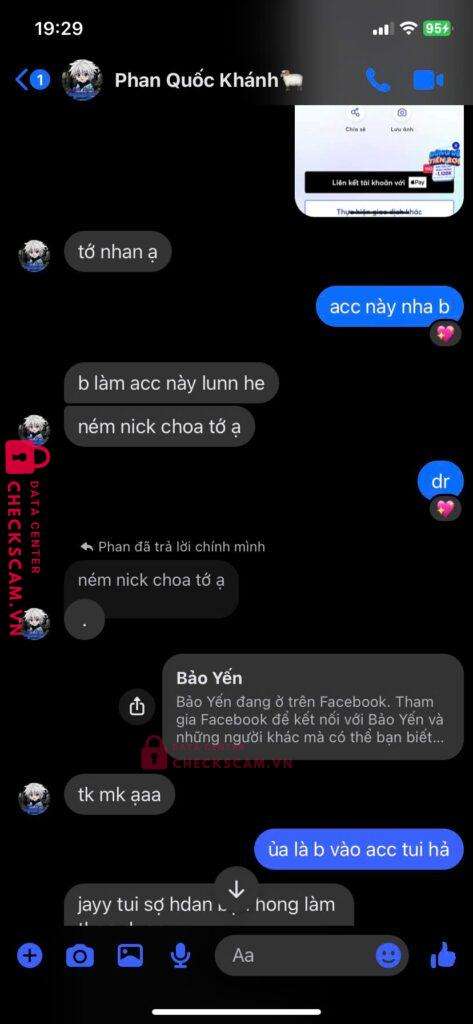 0977275881 PHAN THI TU MB bị cảnh báo lừa đảo scam