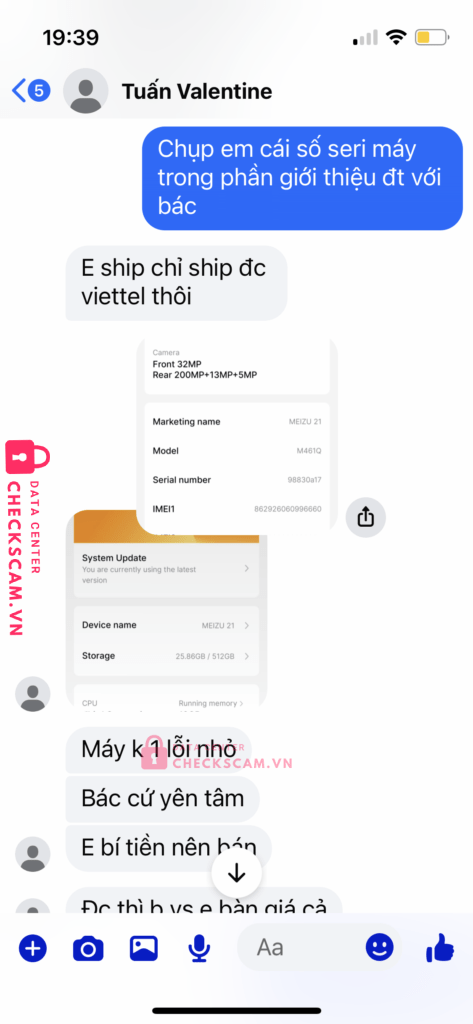0977401997 NGUYEN NGOC TUAN LP BANK bị cảnh báo lừa đảo scam