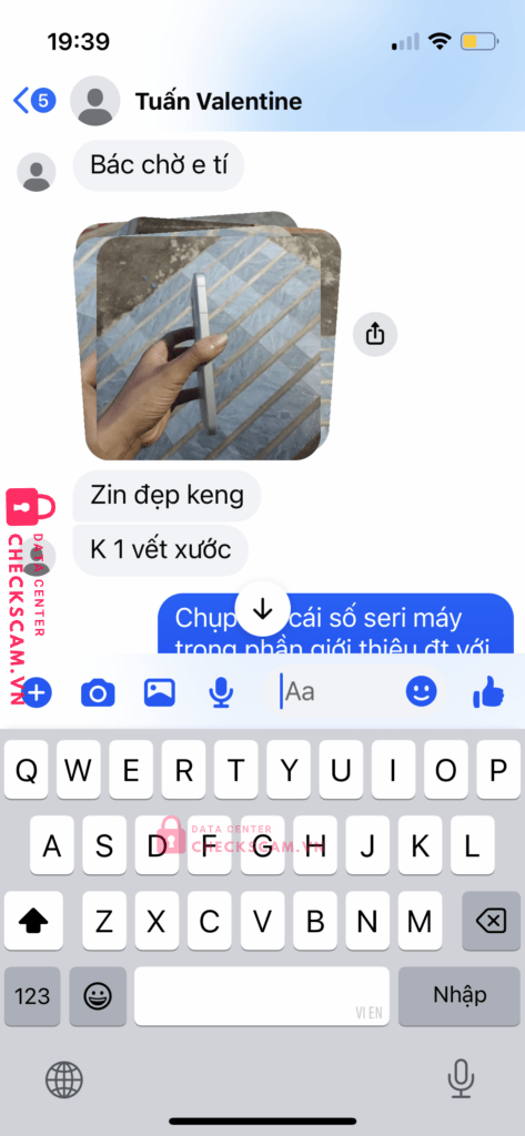 0977401997 NGUYEN NGOC TUAN LP BANK bị cảnh báo lừa đảo scam