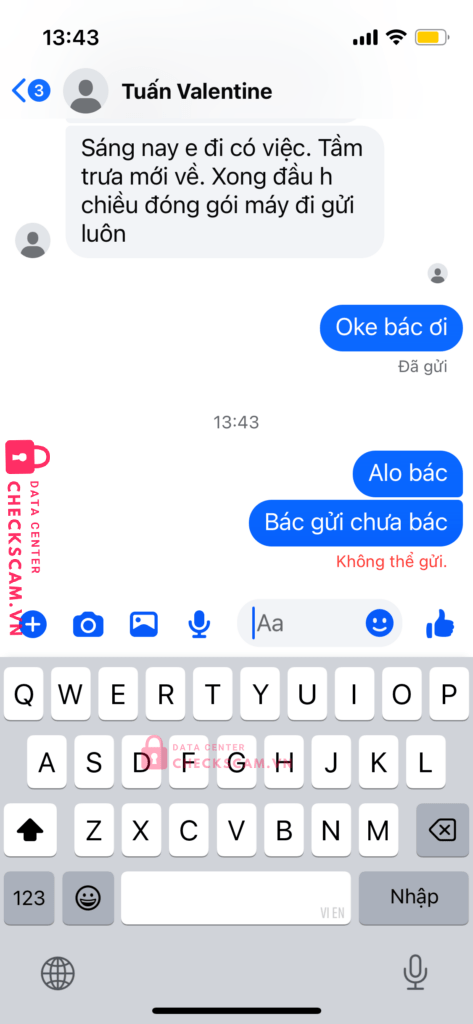 0977401997 NGUYEN NGOC TUAN LP BANK bị cảnh báo lừa đảo scam