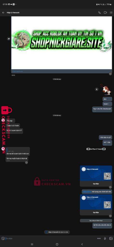 0386648761 Luong Van Chinh MB bị cảnh báo lừa đảo scam