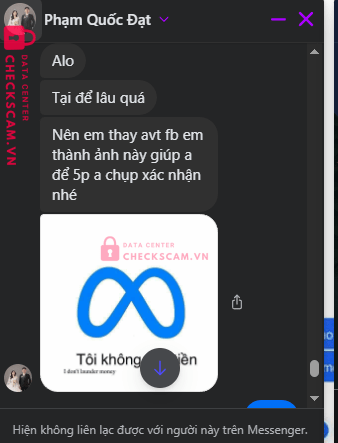 074476855 Pham Quoc Dat VIB bị cảnh báo lừa đảo scam