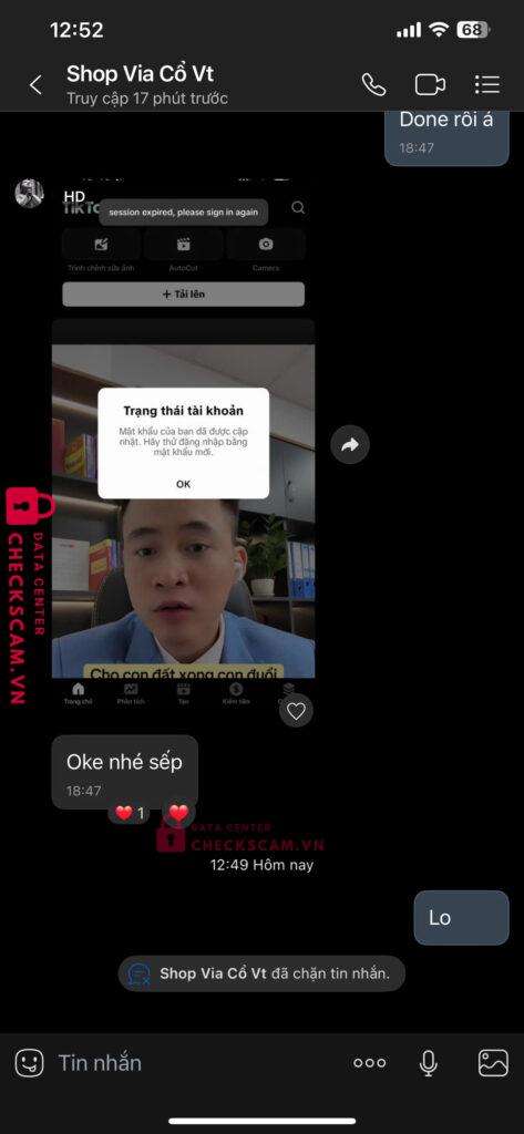 089992644400 Nguyen Viet Trung SHB bị cảnh báo lừa đảo scam