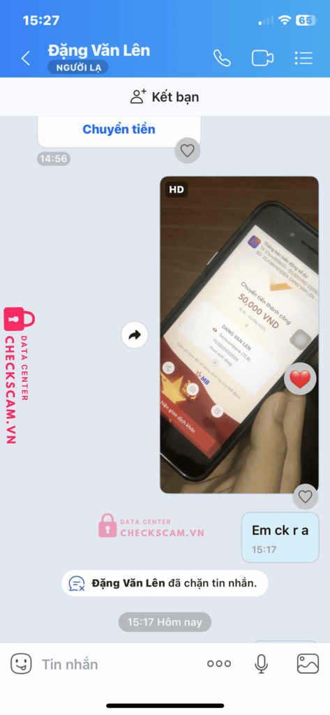 11223325022005 Dang Van Len Techcombank bị cảnh báo lừa đảo scam