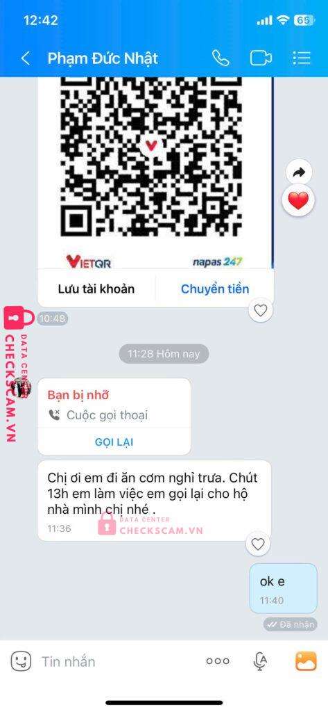 19073595832010 Dang Van Long Techcombank bị cảnh báo lừa đảo scam