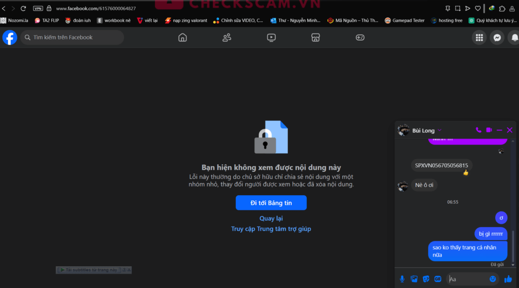 3630112007 Tran Cong Vinh MB bị cảnh báo lừa đảo scam