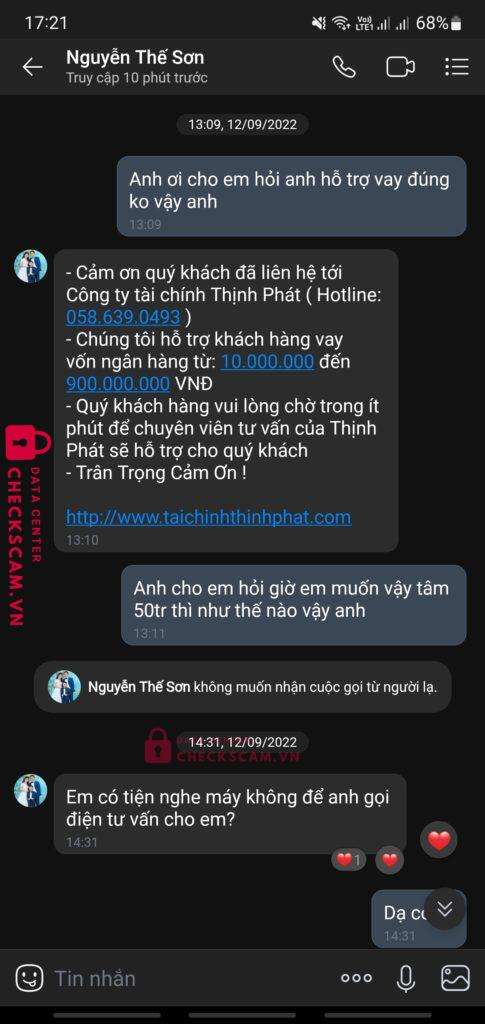 387647761 Ta Duc Vinh VIB bị cảnh báo lừa đảo scam