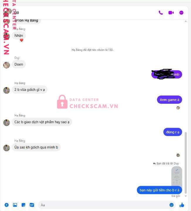 5555501555555 Nguyen Thi My Le MB bị cảnh báo lừa đảo scam